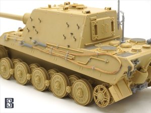 画像11: BSK Model[BSKD35025]1/35 WWII ドイツ ヤークトタイガー駆逐戦車用ディテールセット(対空機銃架付) (11)