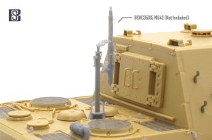 画像15: BSK Model[BSKD35025]1/35 WWII ドイツ ヤークトタイガー駆逐戦車用ディテールセット(対空機銃架付) (15)