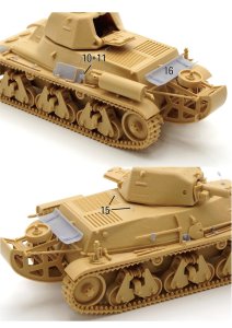 画像9: BSK Model[BSKD35026]1/35 WWII フランス オチキスH39軽戦車用ディテールセット (9)