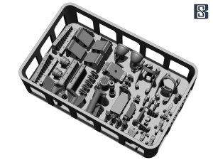 画像3: BSK Model[BSKD35029]1/35 WWII アメリカ M3スチュアート軽戦車用ディテールセット (3)