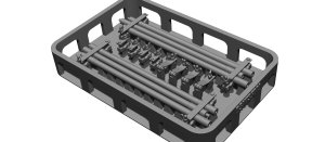 画像3: BSK Model[BSKT35001]1/35 WWII ドイツ タイガーI重戦車用 牽引ケーブルセット(ホルダー/クリーニングロッド付) (3)