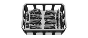 画像1: BSK Model[BSKT35005]1/35 WWII 露/ソ KV/JS重戦車シリーズ用 牽引ケーブルセット(2本入) (1)