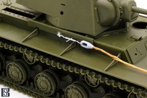 画像4: BSK Model[BSKT35005]1/35 WWII 露/ソ KV/JS重戦車シリーズ用 牽引ケーブルセット(2本入) (4)
