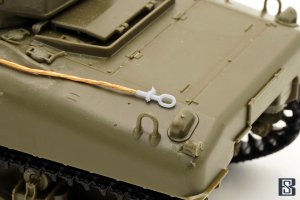 画像4: BSK Model[BSKT35006]1/35 WWII アメリカ M4シャーマン中戦車用 牽引ケーブルセット (4)