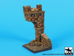 画像2: BLACK DOG[Ｄ35086]1/35 Ruined entrance base (2)