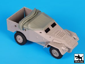 画像1: BLACK DOG[T35134]1/35現用露 BTR40 幌セット(巻上状態) (1)