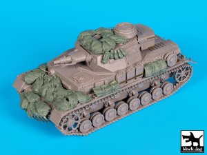画像3: BLACK DOG[T35159]1/35 WWII独 IV号戦車F1型 車載品セット(DML/イタレリ用) (3)