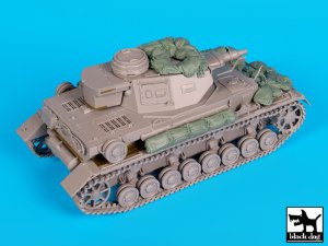 画像4: BLACK DOG[T35159]1/35 WWII独 IV号戦車F1型 車載品セット(DML/イタレリ用) (4)