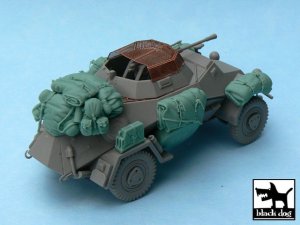 画像3: BLACK DOG[T48028]1/48 WWII独 Sd.Kfz.222 車載品セット(ICM 48191用) (3)