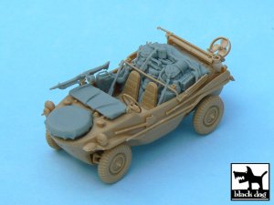 画像4: BLACK DOG[T48031]1/48 WWII独 シュビムワーゲン 車載品セット(タミヤ32506用) (4)