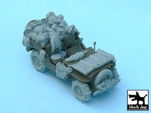 画像4: BLACK DOG[T48032]1/48 WWII米 ジープ 車載品セット(タミヤ32552用) (4)