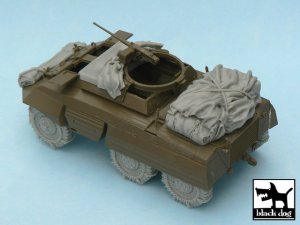 画像3: BLACK DOG[T48041]1/48 WWII米 M20 高速装甲車 車載品セット(タミヤ32556用) (3)