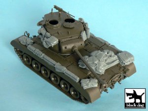 BLACK DOG[T48044]1/48 WWII米 M26パーシング 車載品セット