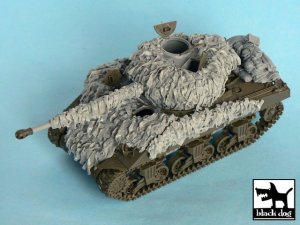 画像4: BLACK DOG[T48046]1/48 WWII英 ファイアフライ カモフラージュ/車載品セット(タミヤ32532用) (4)