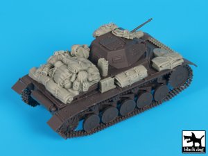 画像3: BLACK DOG[T48064]1/48 WWII独 II号戦車A/B/C型 車載品セット(タミヤ32570用) (3)