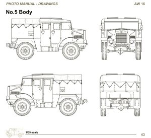 画像2: Capricorn Publications[AW16]モーリスコマーシャル C8 QUAD Mk.I Mk.II Mk.III No.5Body (2)