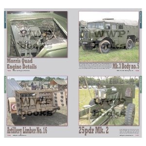 画像3: WWP [R079]WWII 連合軍砲兵牽引トラクター(FAT)ディティール写真集 (3)