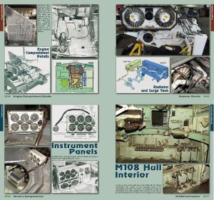 画像4: WWP [G040]M108/M109 A1/2 自走榴弾砲 ディティール写真集 (4)