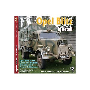 画像1: WWP [R039]WWII独 オペルブリッツ及び派生車 ディティール写真集 (1)
