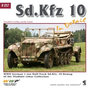 画像1: WWP [R057]WWII独 Sd.Kfz.10 1トンハーフトラック ディティール写真集 (1)