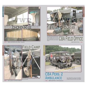 画像4: WWP [R076]CMP シボレー C8A HUP トラック  ディティール写真集 (4)