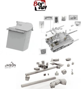 画像5: ボーダーモデル[BT034]1/35 ドイツ タイガーI 初期生産型 (5)