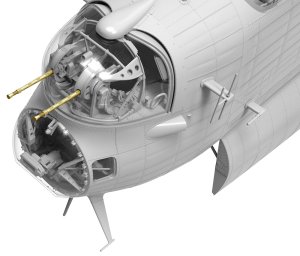 画像5: ボーダーモデル[BF010] 初回特典付 1/32 アブロ ランカスター B.MKI/III フルインテリア (5)