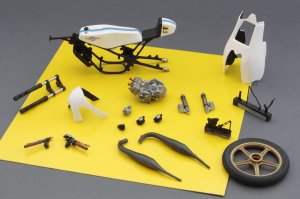 画像2: BrachModel[BM-VR01]1/12 モルビデリ125cc 1976ワールドチャンピオンマシン(ドライバー：ピエリ・パオロ・ビアンキ) (2)