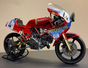 画像15: Brach Model[BM-VR17]1/12 ドゥカティ TT1 1984 (15)