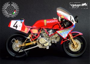 画像34: Brach Model[BM-VR17]1/12 ドゥカティ TT1 1984 (34)
