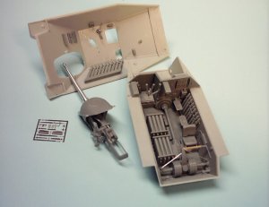 画像2: BrachModel[BM-015]Intcrior set for DML Hetzer early version (2)
