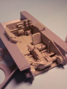 画像2: BrachModel[BM-040]1号戦車B型インテリアセットDML用 (2)