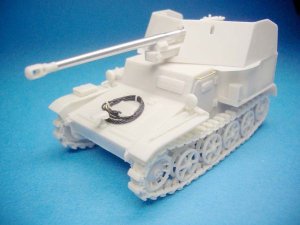 画像1: BrachModel[BM-044]Pz.Sfl.1a 5cm Pak38 auf gp.Mun.Schlepperフルキット (1)