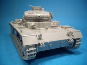 画像2: BrachModel[BM-059]III号戦車B型　フルキット (2)