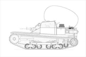 画像3: BrachModel[BM-069]CV3/33 セリエII　無線指揮車コンバージョンセット (ブロンコ用) (3)