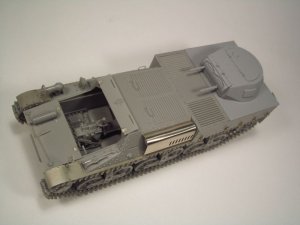画像3: BrachModel[BM-113]1/35　ロレーヌ 37L (f)運搬車 I号戦車砲塔付き フルレジンキット (3)
