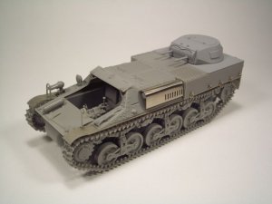 画像2: BrachModel[BM-113]1/35　ロレーヌ 37L (f)運搬車 I号戦車砲塔付き フルレジンキット (2)