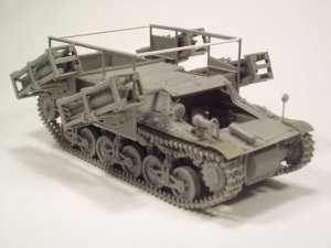 画像3: BrachModel[BM-114]1/35　ロレーヌ 37L (f)28cmロケット砲搭載自走砲フルレジンキット (3)