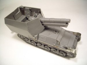 画像7: BrachModel[BM-129]1/35  WWII 独 Sd.kfz.135/1 ロレーヌシュレッパー自走砲 15cm sFH13/1 搭載自走砲「アフリカ軍団」(フルレジンキット) (7)