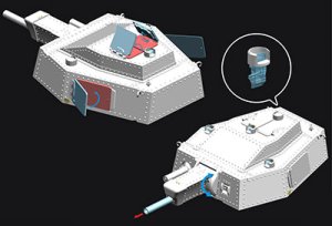 画像9: ブロンコ[CB35123] 1/35  ハンガリー41M トゥラーンII 中戦車・75mm砲型 (9)