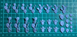 画像3: CHINO MODEL[CM-009]1/35 ウチワサボテン中 (3)