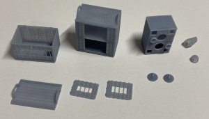 画像4: CHINO MODEL[CM-033]1/35 伝書鳩の籠 (4)