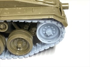画像4: CHINO MODEL[CM-107]1/35 M24チャーフィー用起動輪・誘導輪 (4)