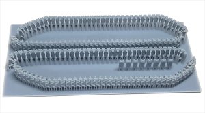 画像3: CHINO MODEL[CM-128]1/48 T54E1型履帯 (3)