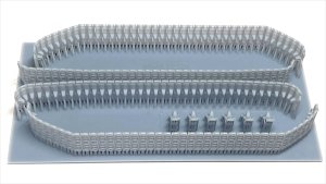 画像3: CHINO MODEL[CM-131]1/48 T66型履帯 (3)