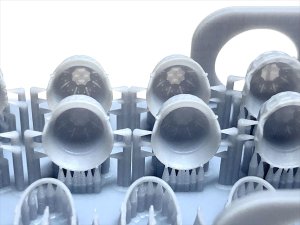 画像3: CHINO MODEL[CM-136C]1/35 独・シュタールヘルムセット(ネット付) (3)