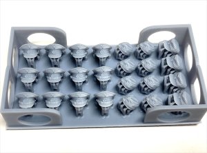 画像2: CHINO MODEL[CM-137A]1/35 独・陸軍制帽/規格帽/略帽セット (2)