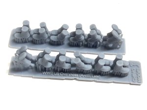 画像2: CHINO MODEL[CM-183]1/35 WW2 US オーバーシューズ(後期) (2)