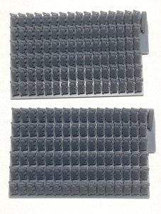 画像2: CHINO MODEL[CM-185B]1/35 61式戦車用連結可動履帯(ゴムパッド付) (2)