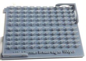 画像2: CHINO MODEL[CM-198]1/24 WW2独・胸鷲セット(陸/空軍) (2)